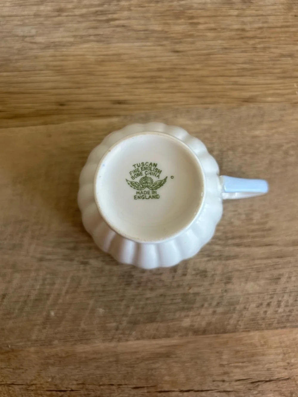 Tuscan Teacup Fine English Bone China Made In England Cup Only Cottagecore